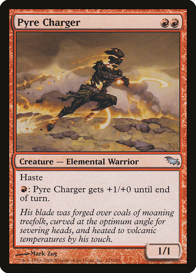 {C} Pyre Charger [Shadowmoor][SHM 103]