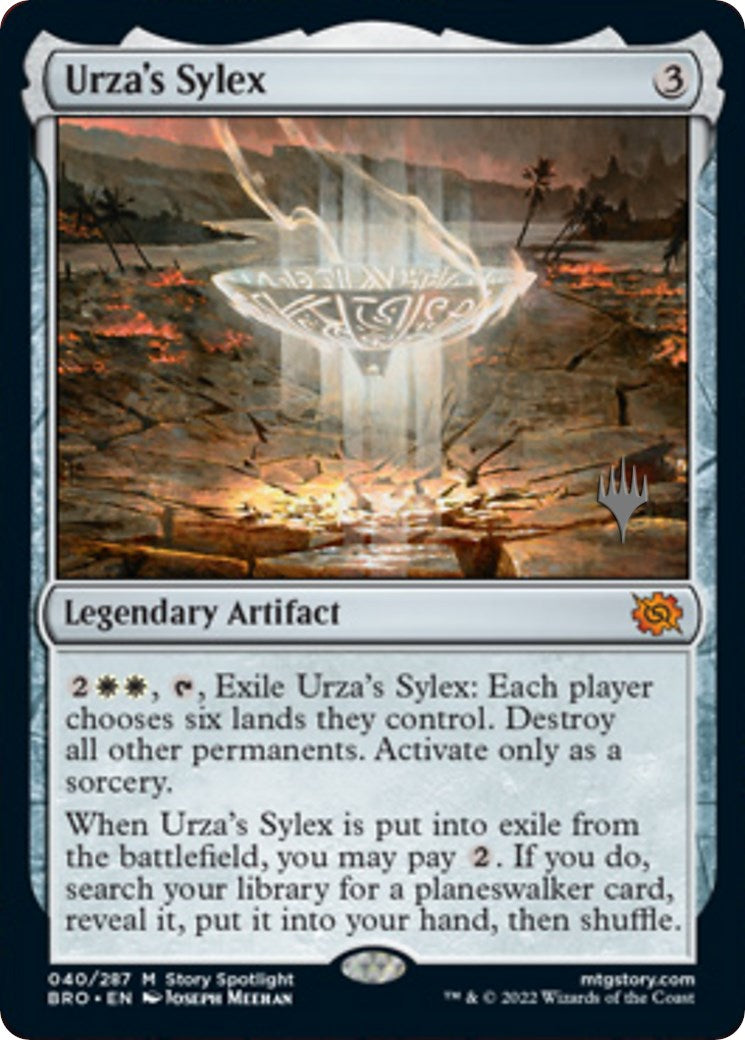{@R} Urza's Sylex [The Brothers' War: Promo Pack][PP BRO 040]