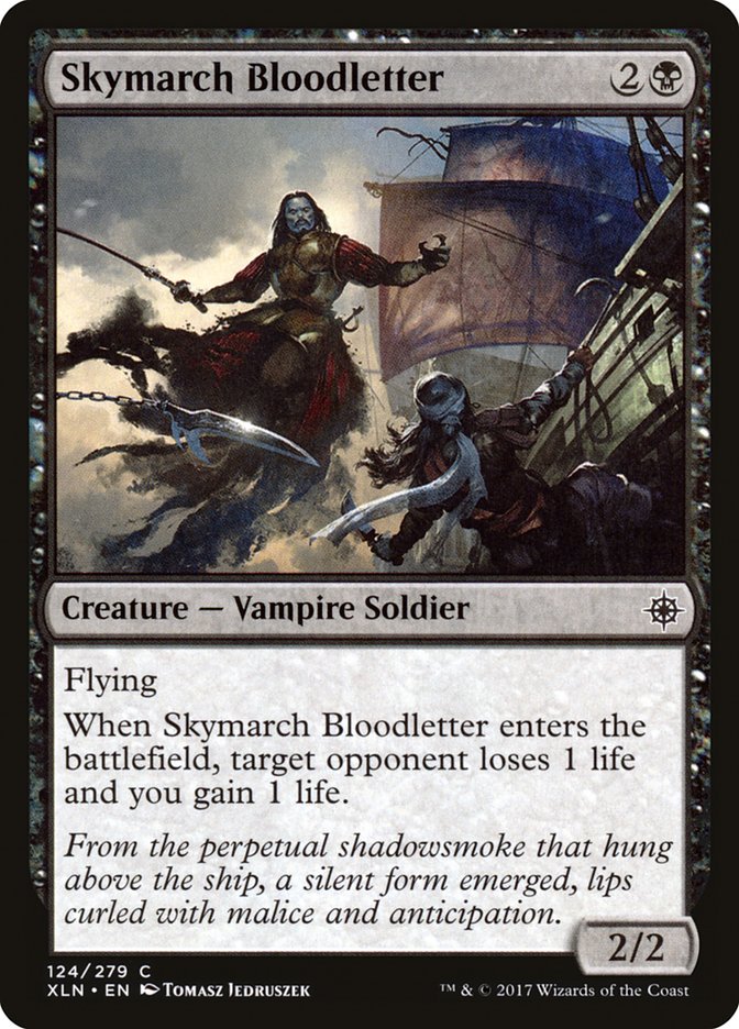 {C} Skymarch Bloodletter [Ixalan][XLN 124]