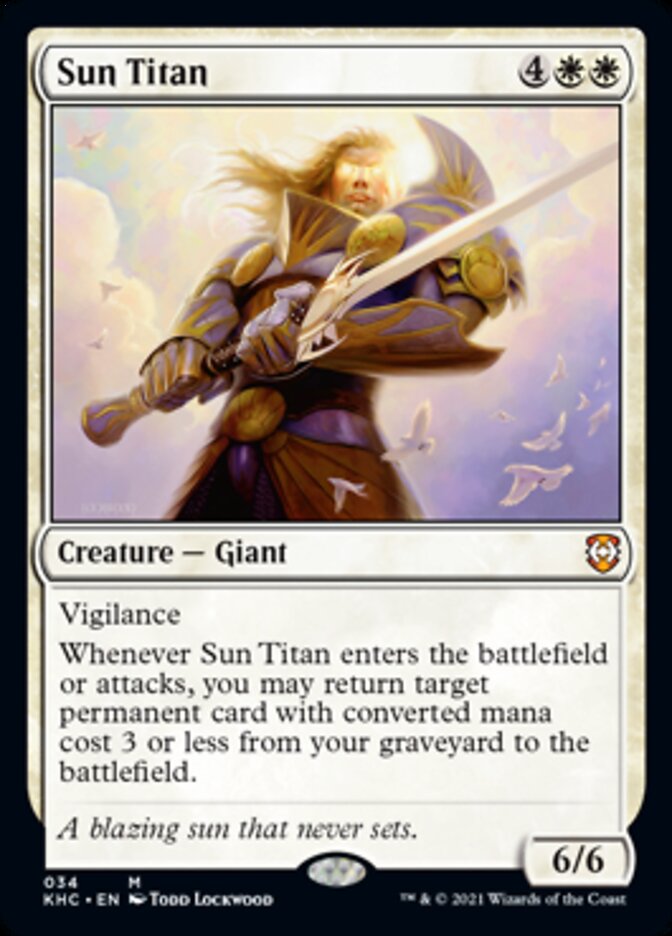 {R} Sun Titan [Kaldheim Commander][KHC 034]