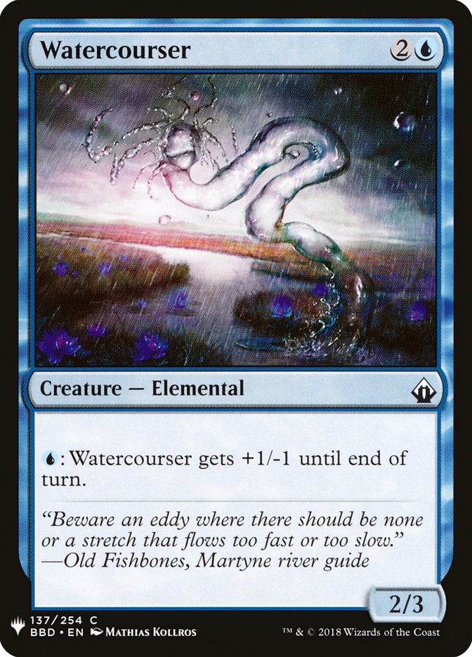 {C} Watercourser [Mystery Booster][MB1 BBD 137]