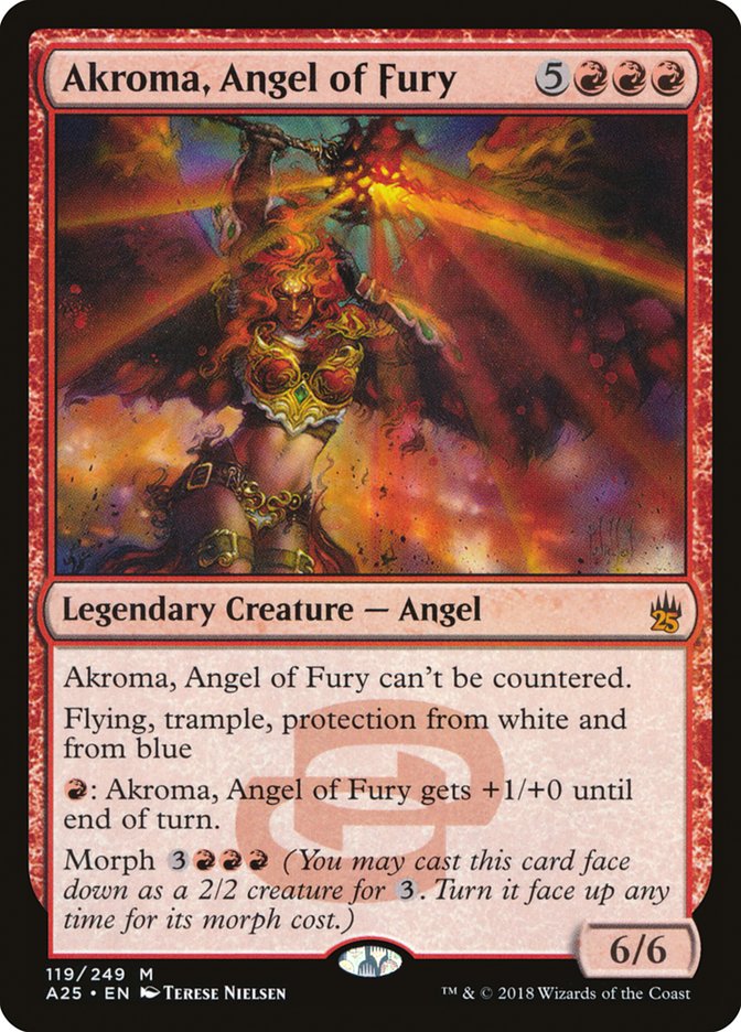 {R} Akroma, Angel of Fury [Masters 25][A25 119]