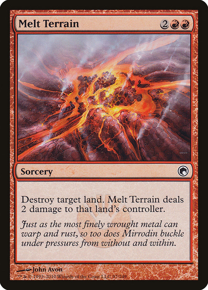 {C} Melt Terrain [Scars of Mirrodin][SOM 097]