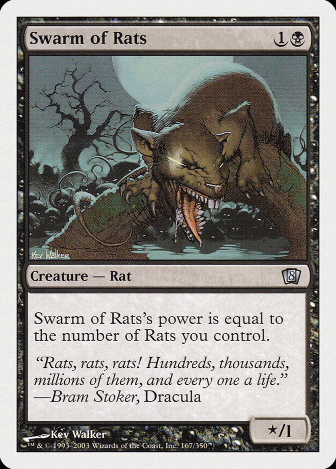 {C} Swarm of Rats [Eighth Edition][8ED 167]