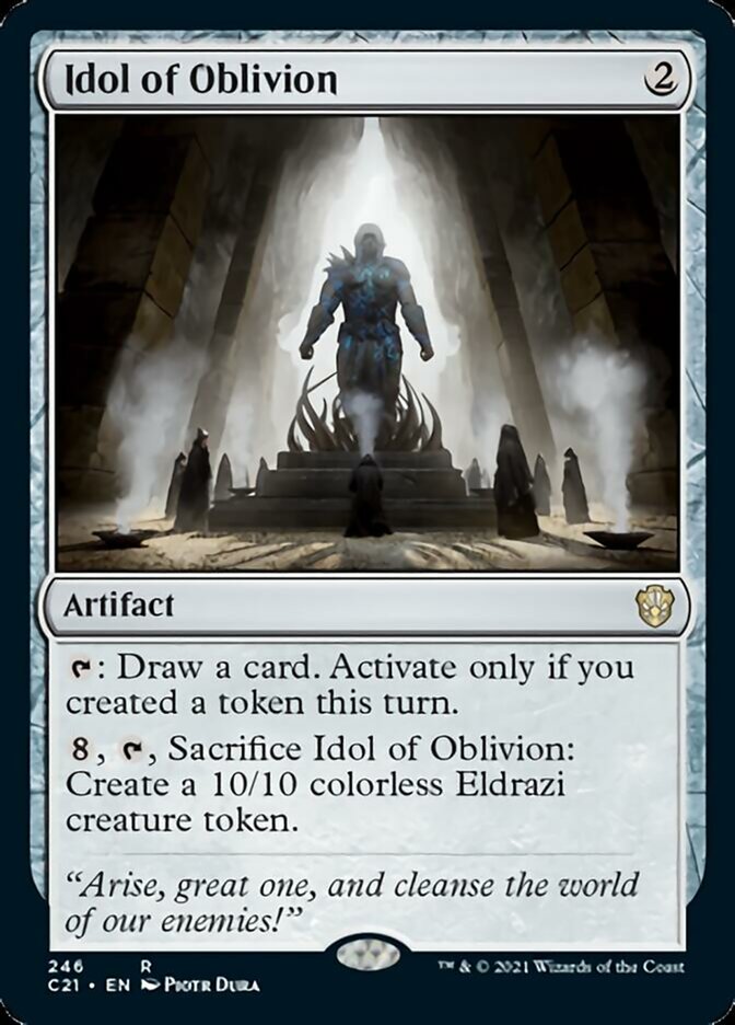 {R} Idol of Oblivion [Commander 2021][C21 246]