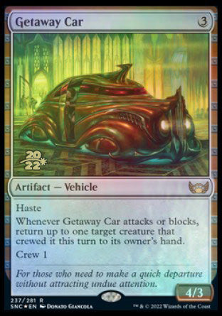 {R} Getaway Car [Streets of New Capenna Prerelease Promos][PR SNC 237]