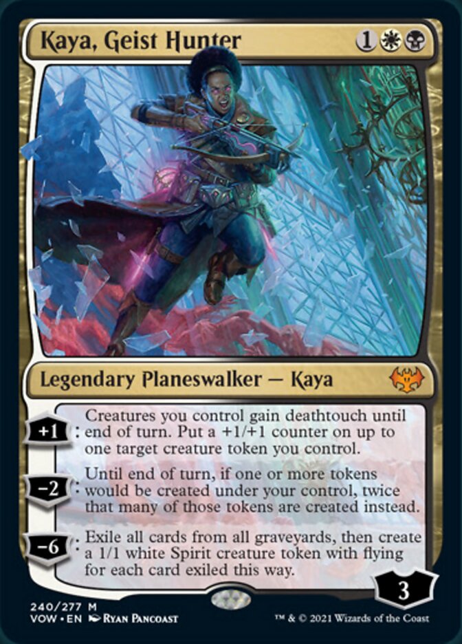 {R} Kaya, Geist Hunter [Innistrad: Crimson Vow][VOW 240]