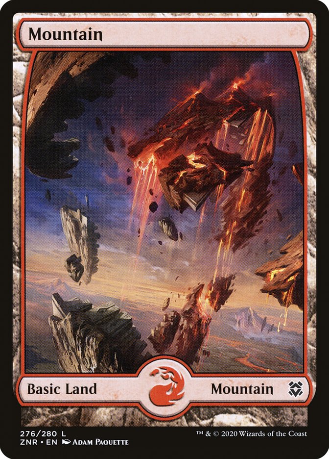 {B}[ZNR 276] Mountain (276) [Zendikar Rising]