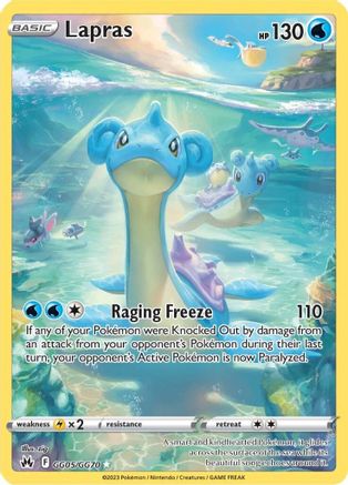 [PKM-R] Lapras (GG05/GG70) [Sword & Shield: Crown Zenith]