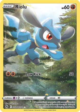 [PKM-R] Riolu (GG26/GG70) [Sword & Shield: Crown Zenith]