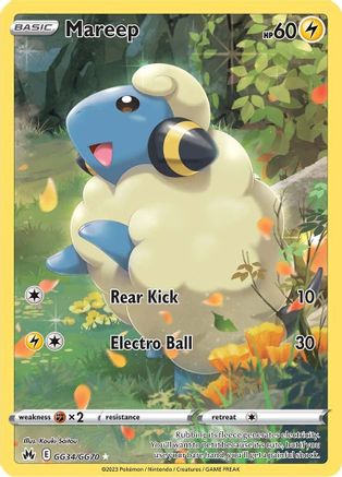 [PKM-R] Mareep (GG34/GG70) [Sword & Shield: Crown Zenith]