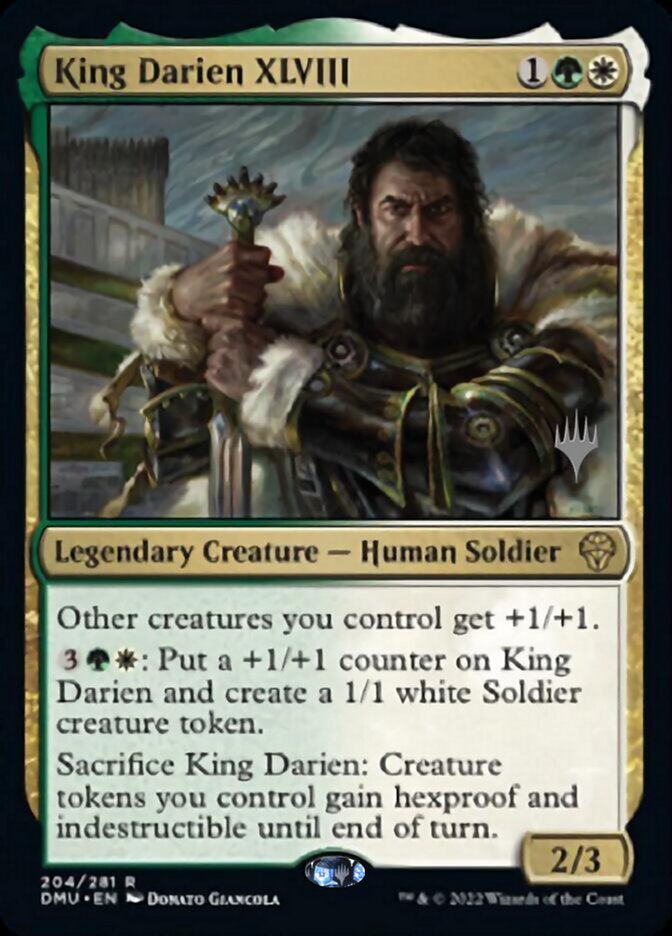 {@R} King Darien XLVIII (Promo Pack) [Dominaria United Promos][PP DMU 204]