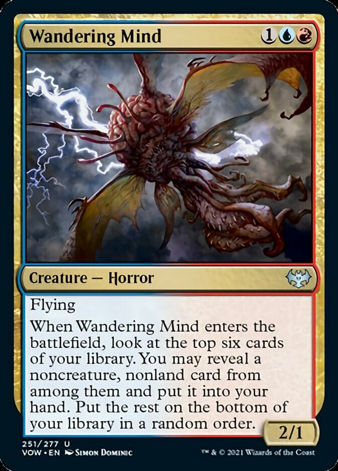 {C} Wandering Mind [Innistrad: Crimson Vow][VOW 251]