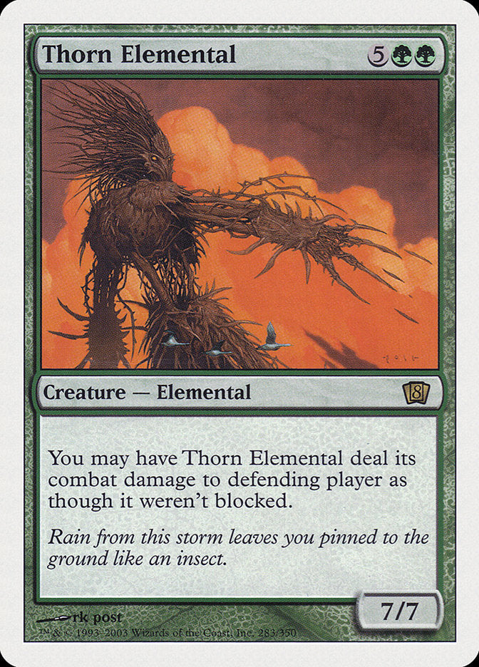 {R} Thorn Elemental [Eighth Edition][8ED 283]