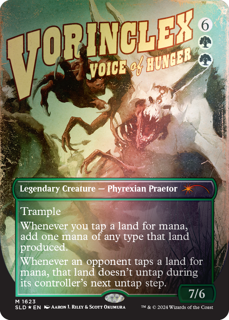 {R} Vorinclex, Voice of Hunger (Rainbow Foil) [Secret Lair Drop Series][RBF SLD 1623]