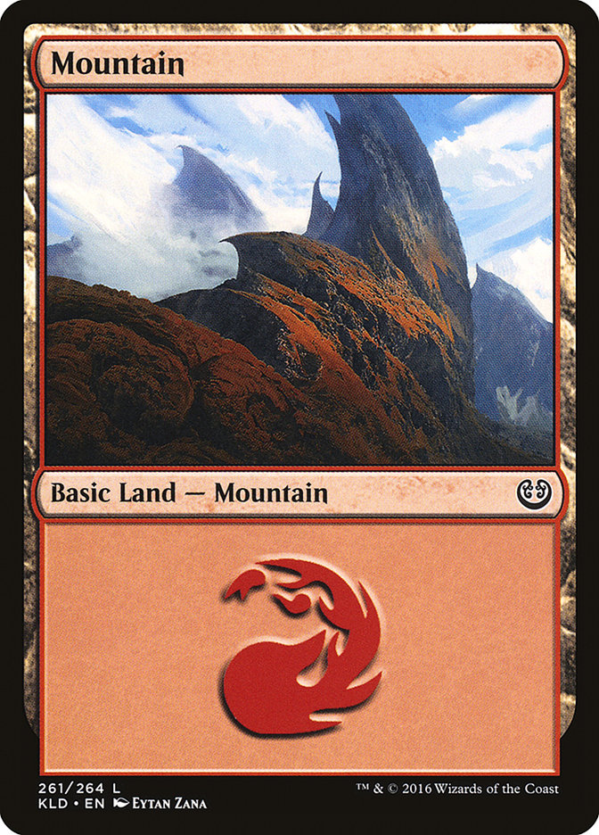 {B}[KLD 261] Mountain (261) [Kaladesh]