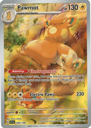 [PKM-R] Pawmot (209/198) [Scarlet & Violet: Base Set]