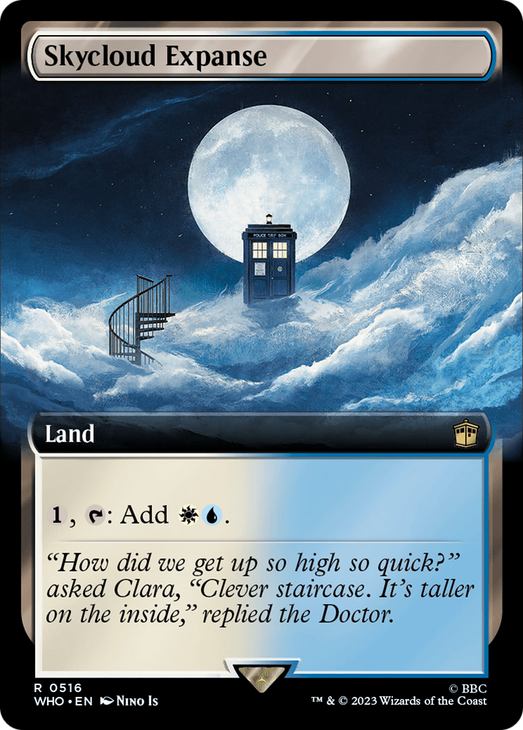 {R} Skycloud Expanse (Extended Art) [Doctor Who][WHO 516]