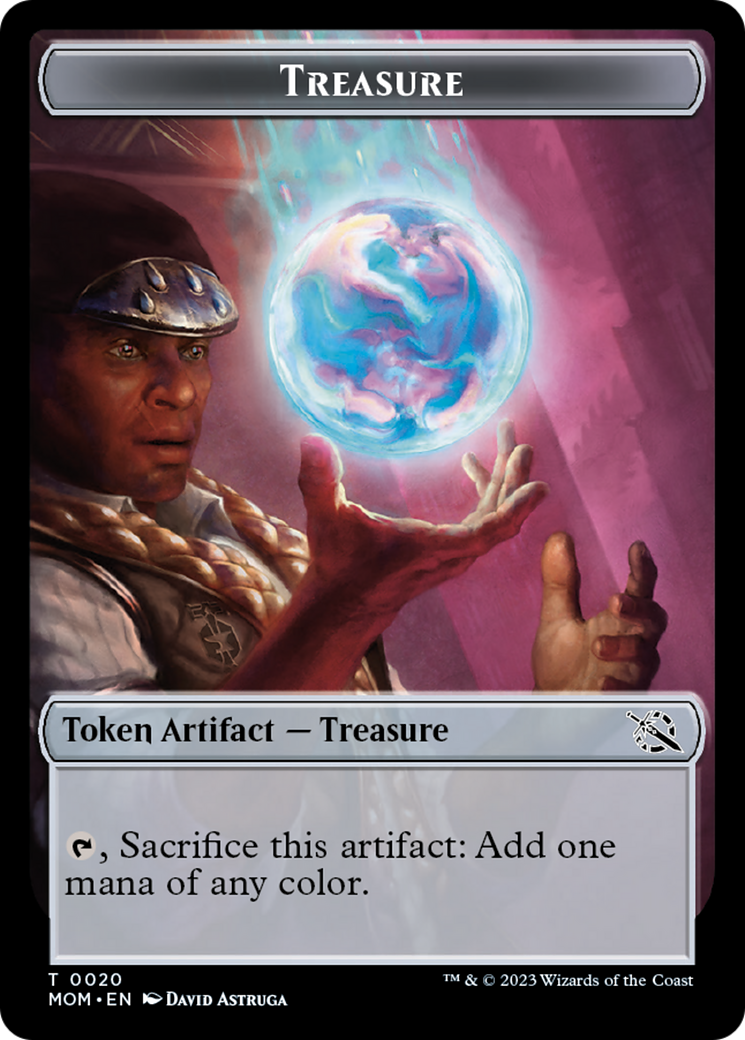 {T} Treasure Token [March of the Machine Tokens][TMOM 020]