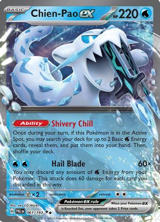 [PKM-R] Chien-Pao ex (061/193) [Scarlet & Violet: Paldea Evolved]