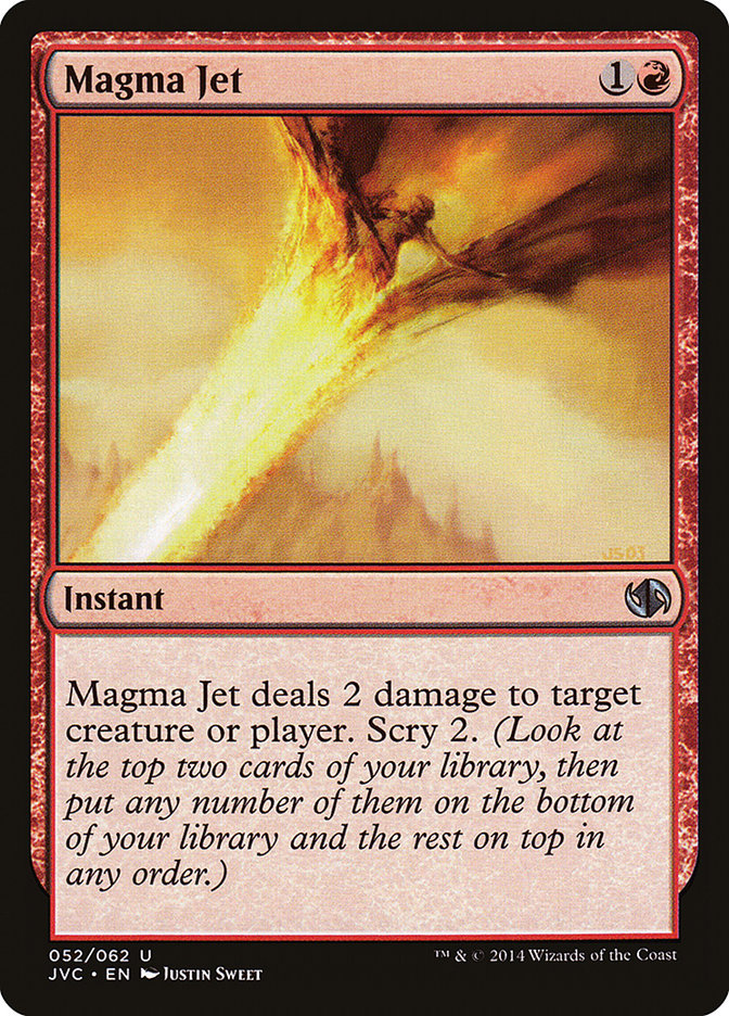 {C} Magma Jet [Duel Decks Anthology][JVC 052]