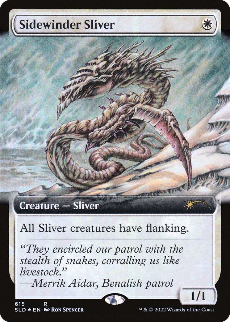 {R} Sidewinder Sliver (Extended Art) [Secret Lair Drop Promos][SLD 614]