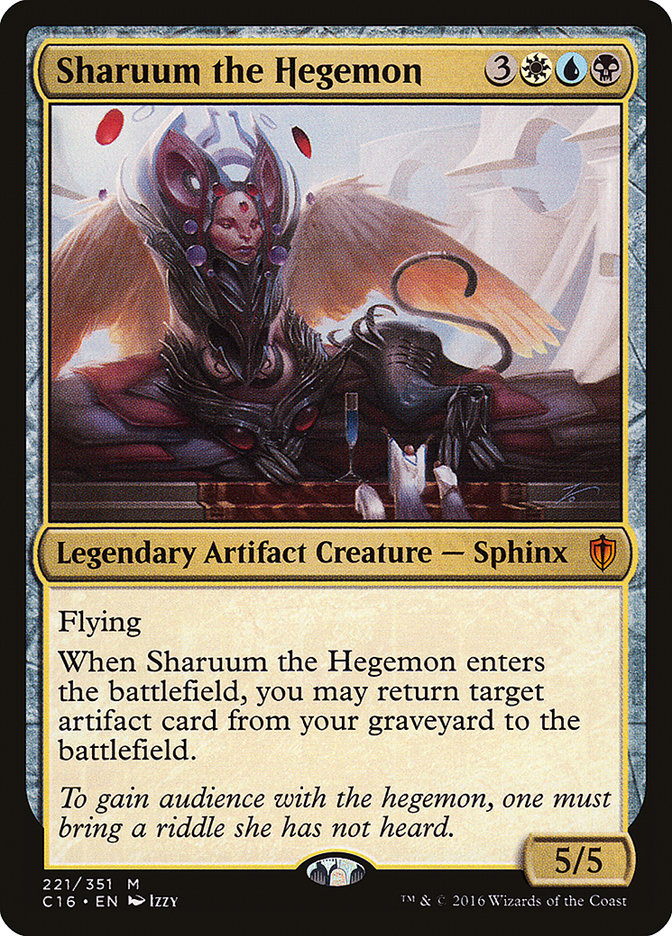 {R} Sharuum the Hegemon [Commander 2016][C16 221]