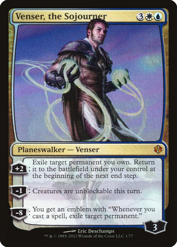 {R} Venser, the Sojourner [Duel Decks: Venser vs. Koth][DDI 001]