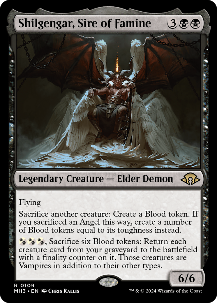 {R} Shilgengar, Sire of Famine [Modern Horizons 3][MH3 109]