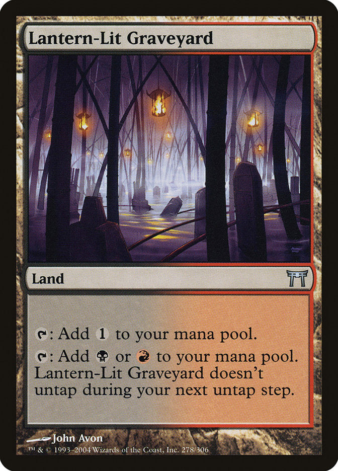 {C} Lantern-Lit Graveyard [Champions of Kamigawa][CHK 278]