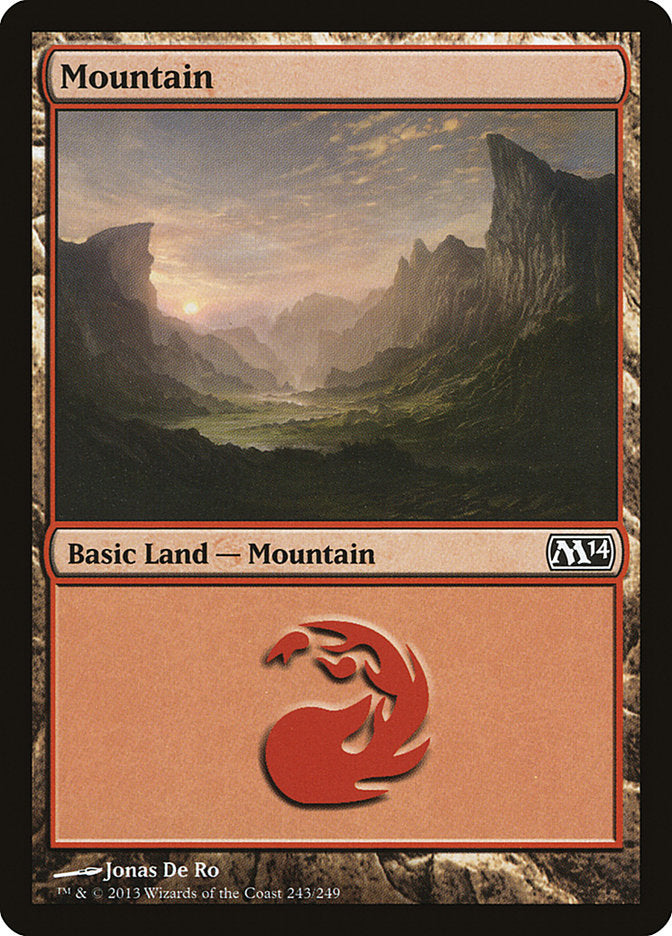 {B}[M14 243] Mountain (243) [Magic 2014]