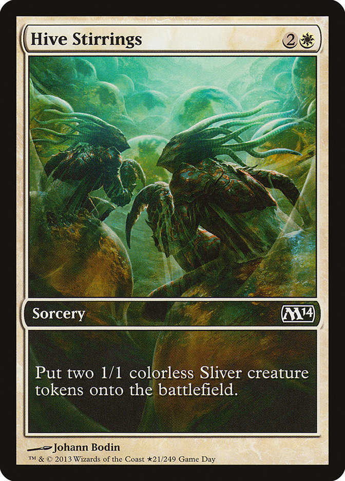 {C} Hive Stirrings (Game Day) [Magic 2014 Promos][PA M14 021]