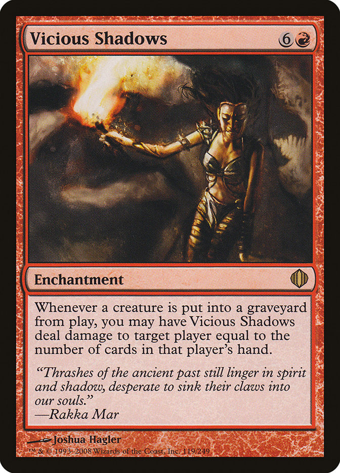 {R} Vicious Shadows [Shards of Alara][ALA 119]