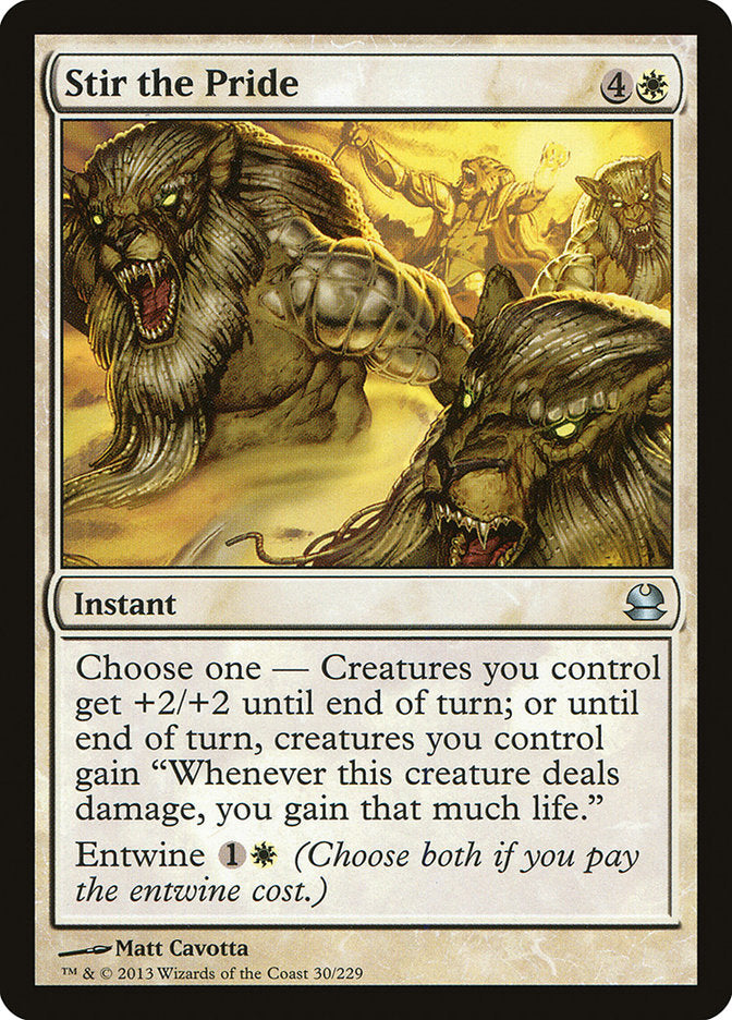 {C} Stir the Pride [Modern Masters][MMA 030]