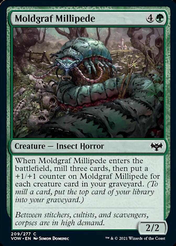 {C} Moldgraf Millipede [Innistrad: Crimson Vow][VOW 209]