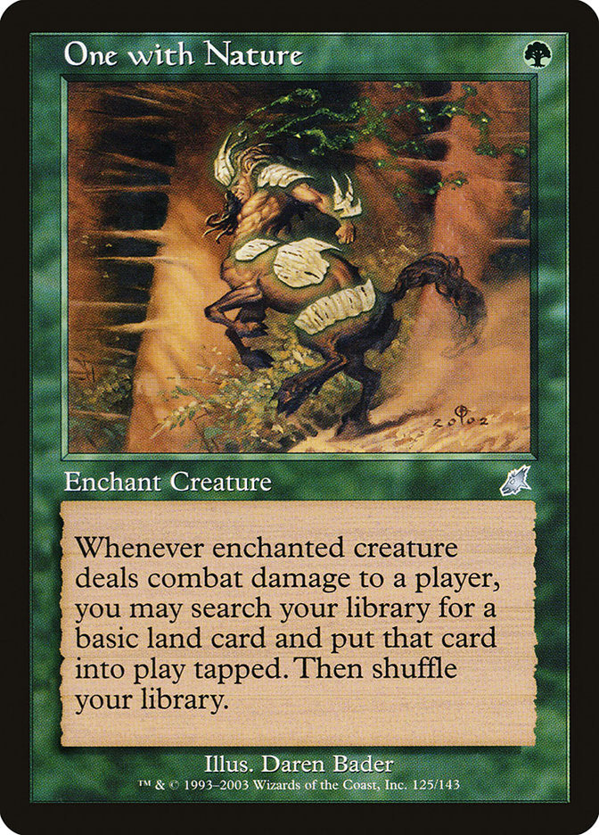 {C} One with Nature [Scourge][SCG 125]