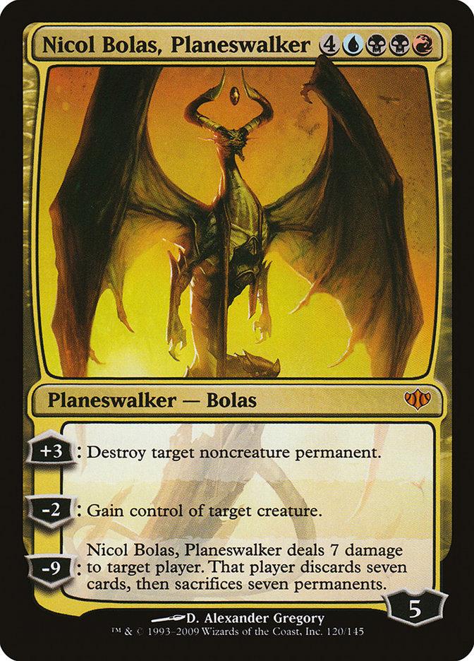 {R} Nicol Bolas, Planeswalker [Conflux][CON 120]