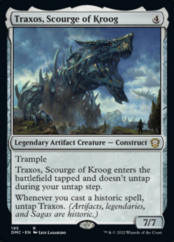 {R} Traxos, Scourge of Kroog [Dominaria United Commander][DMC 195]