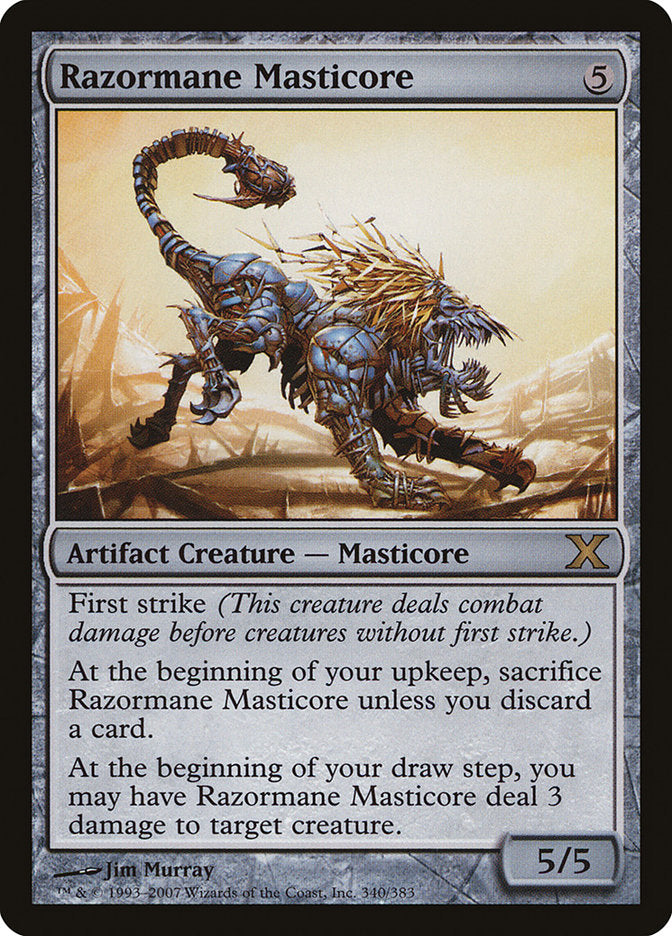 {R} Razormane Masticore [Tenth Edition][10E 340]