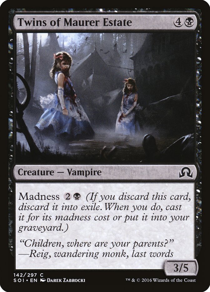 {C} Twins of Maurer Estate [Shadows over Innistrad][SOI 142]