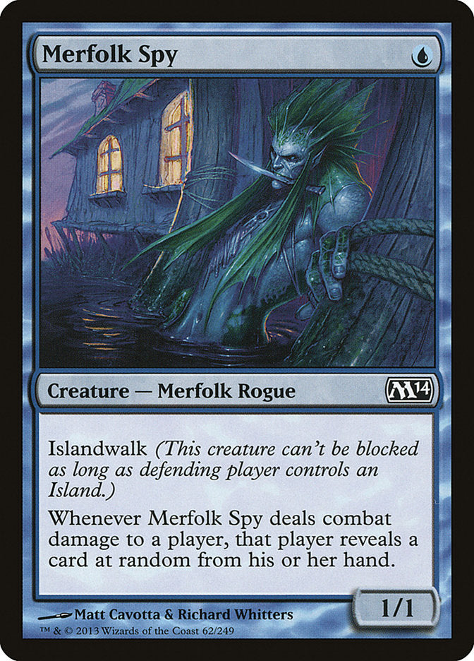 {C} Merfolk Spy [Magic 2014][M14 062]