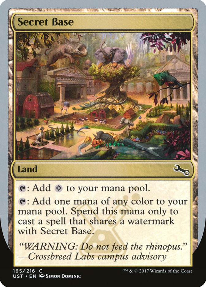 {C} Secret Base (Artist: Simon Dominic) [Unstable][UST 165E]