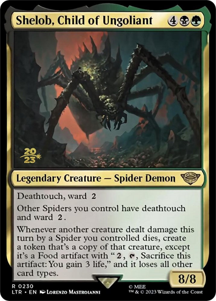 {R} Shelob, Child of Ungoliant [The Lord of the Rings: Tales of Middle-Earth Prerelease Promos][PR LTR 230]