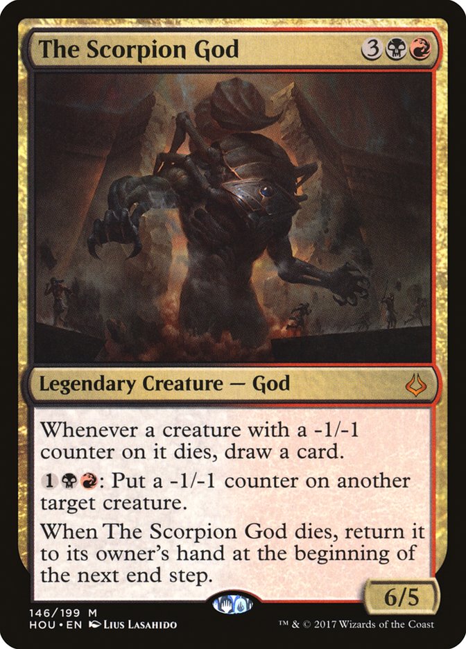 {R} The Scorpion God [Hour of Devastation][HOU 146]