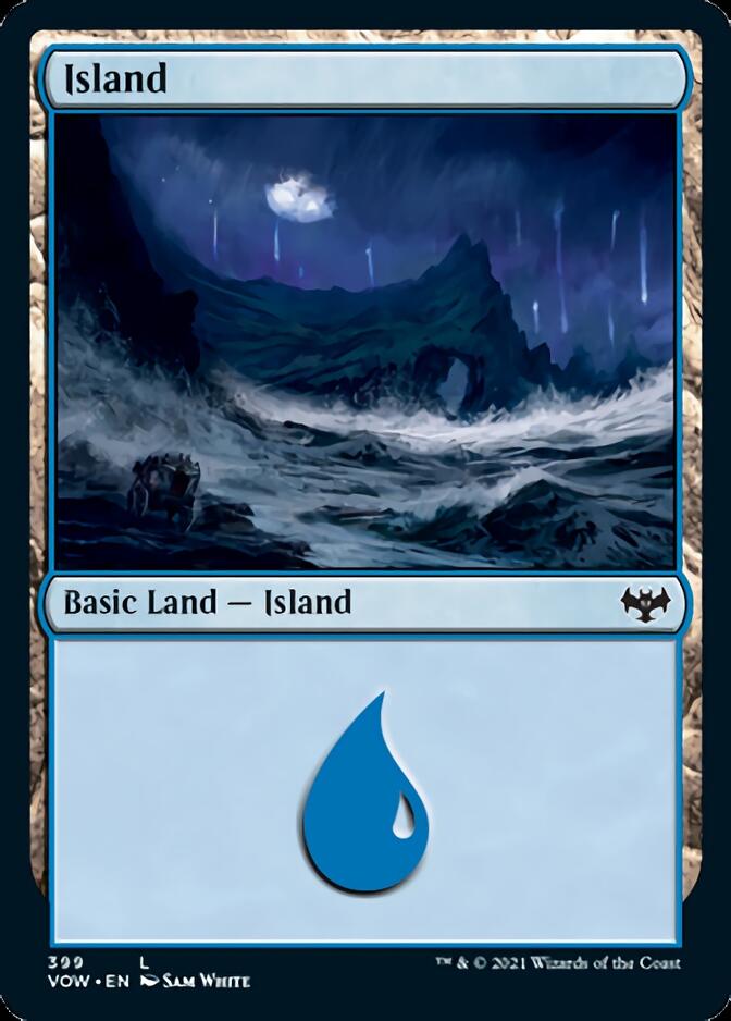 {B}[VOW 399] Island (399) [Innistrad: Crimson Vow]