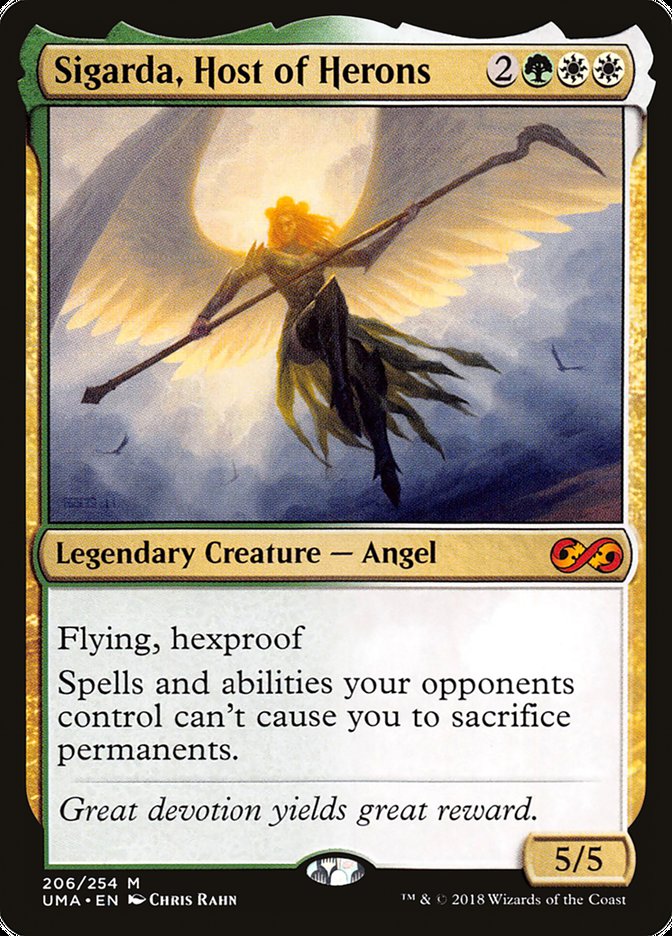 {R} Sigarda, Host of Herons [Ultimate Masters][UMA 206]