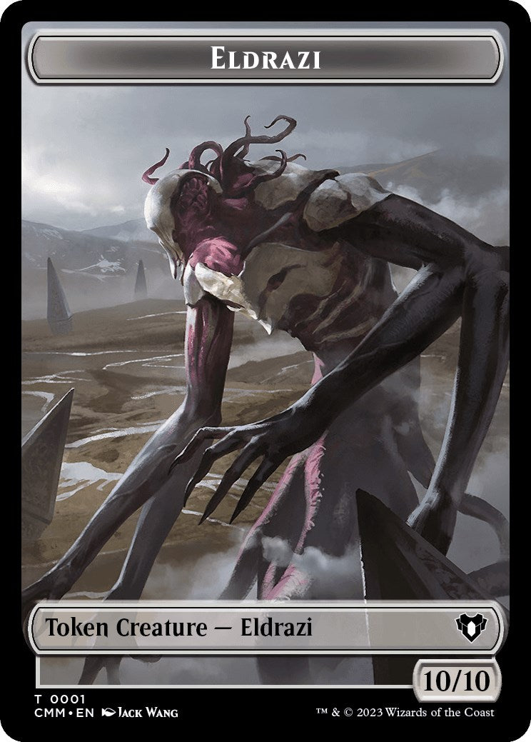 {T} Eldrazi // Cat (0030) Double-Sided Token [Commander Masters Tokens][TCMM 0001//0030]