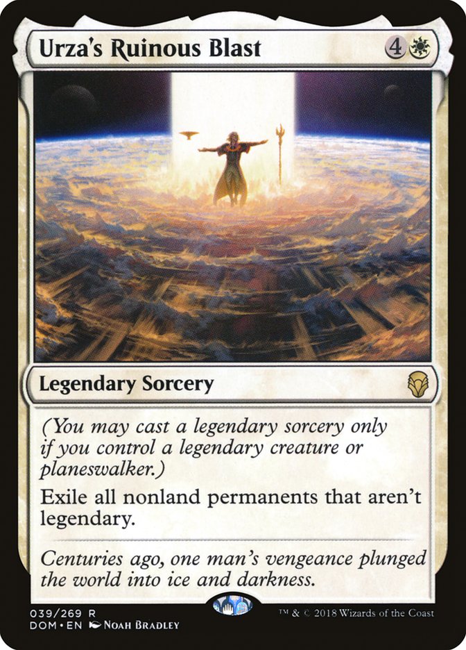 {R} Urza's Ruinous Blast [Dominaria][DOM 039]