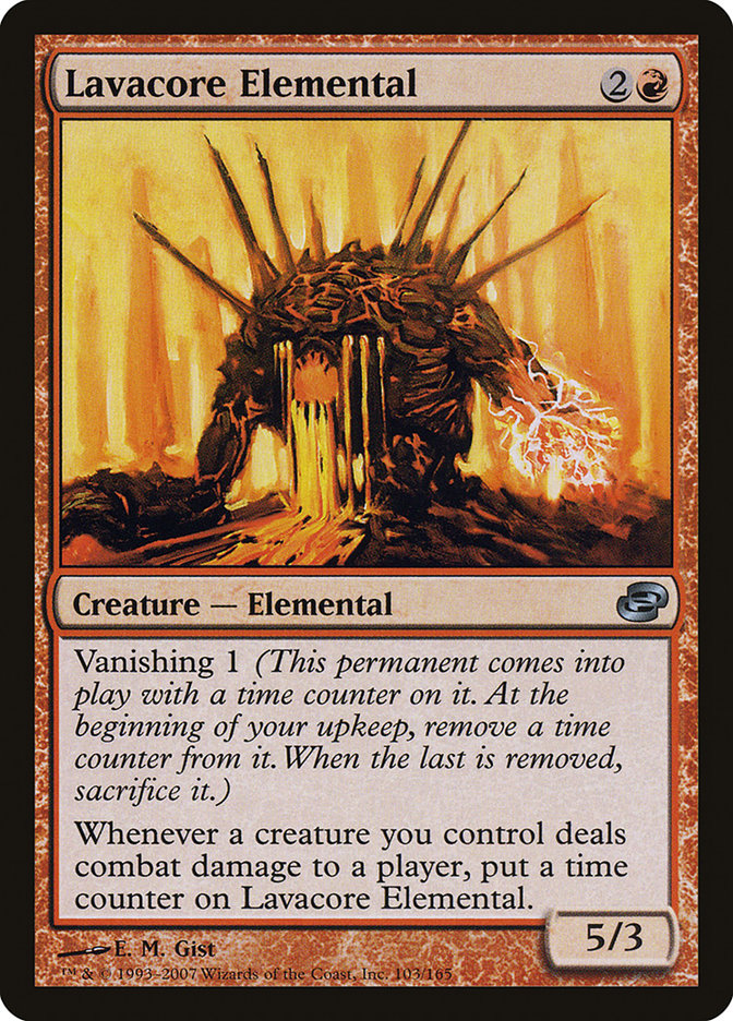 {C} Lavacore Elemental [Planar Chaos][PLC 103]