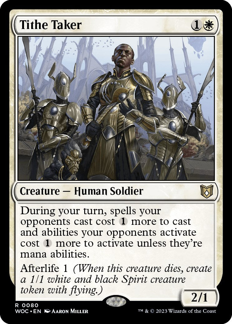 {R} Tithe Taker [Wilds of Eldraine Commander][WOC 080]